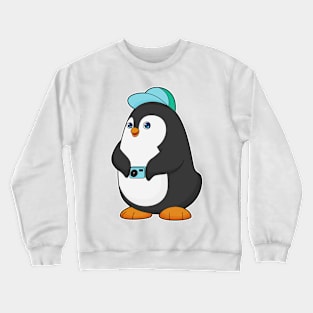 Penguin Camera Crewneck Sweatshirt